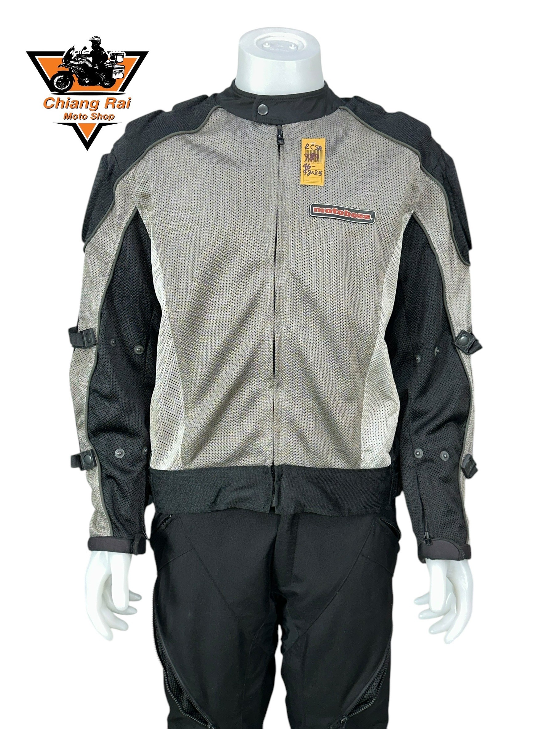เสื้อขี่มอเตอร์ไซด์( มือสอง) RCSA 989 : อก 46-48" ยาว 25" (L) **motoboss**