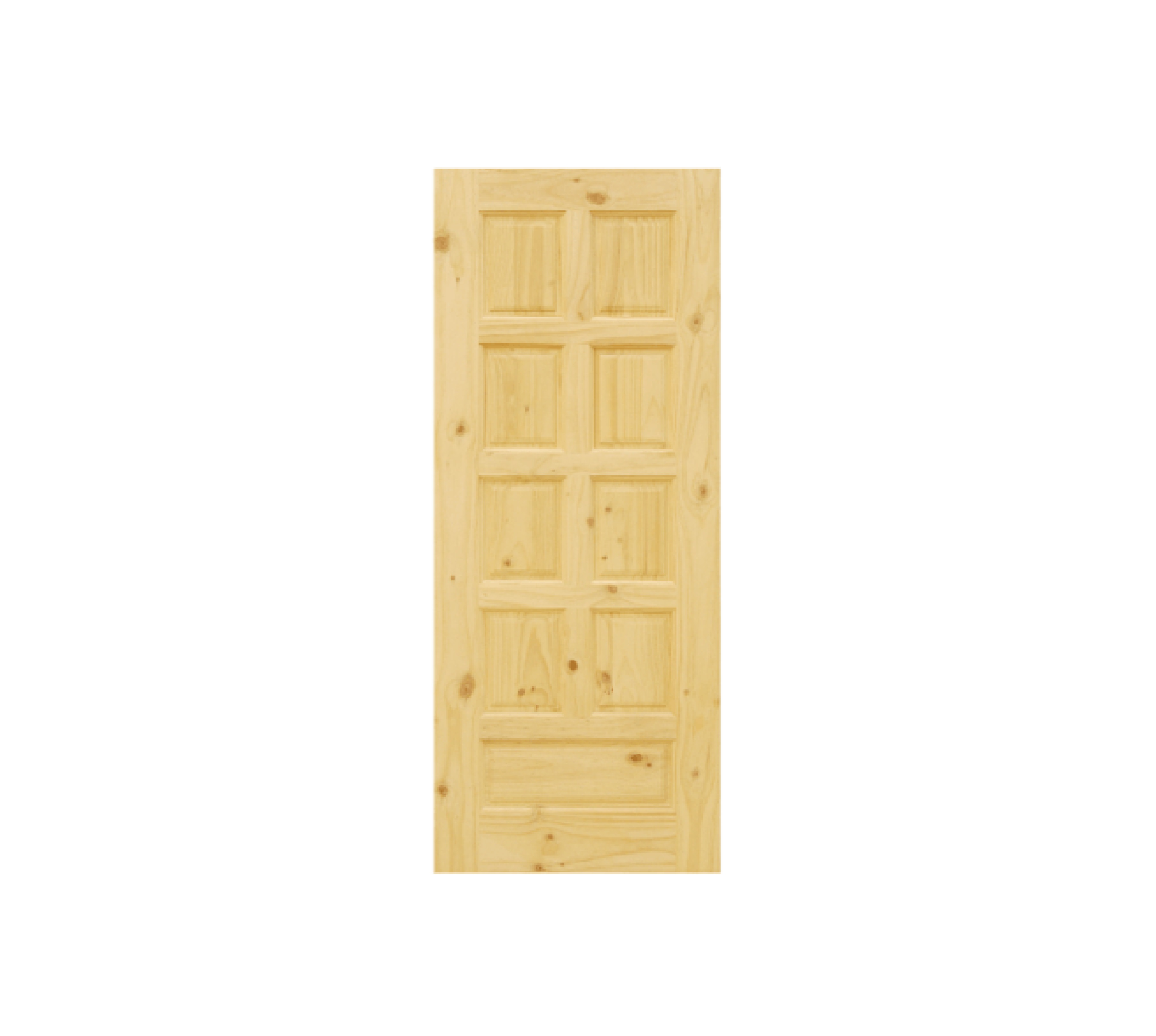 ประตู Eco Pine-002(สนนิวซีแลนด์) 100x200cm.