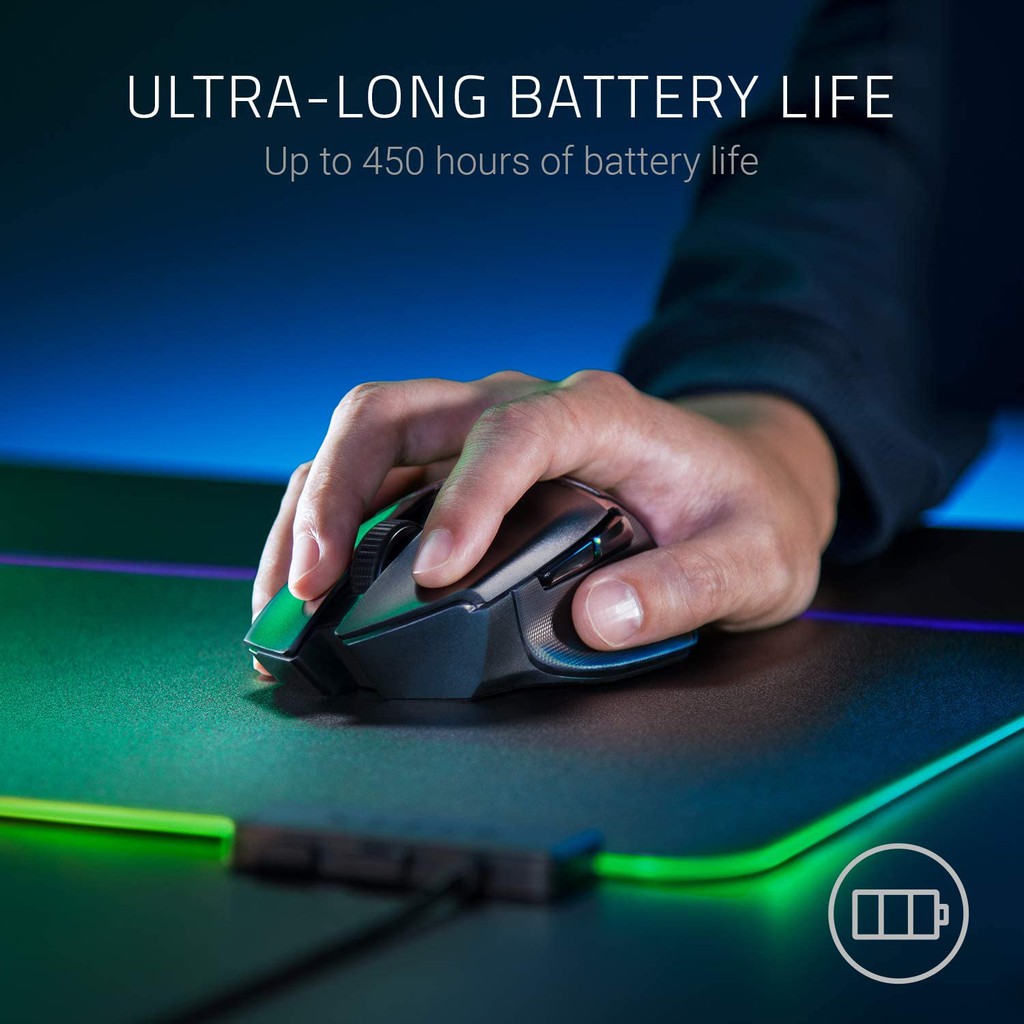 Razer Basilisk X hyperspeed เม้าส์เกมมิ่ง ไร้สาย เมาส์เกมมิ่ง ไร้สาย ขายดี Wireless Bluetooth Gaming Mouse Optical