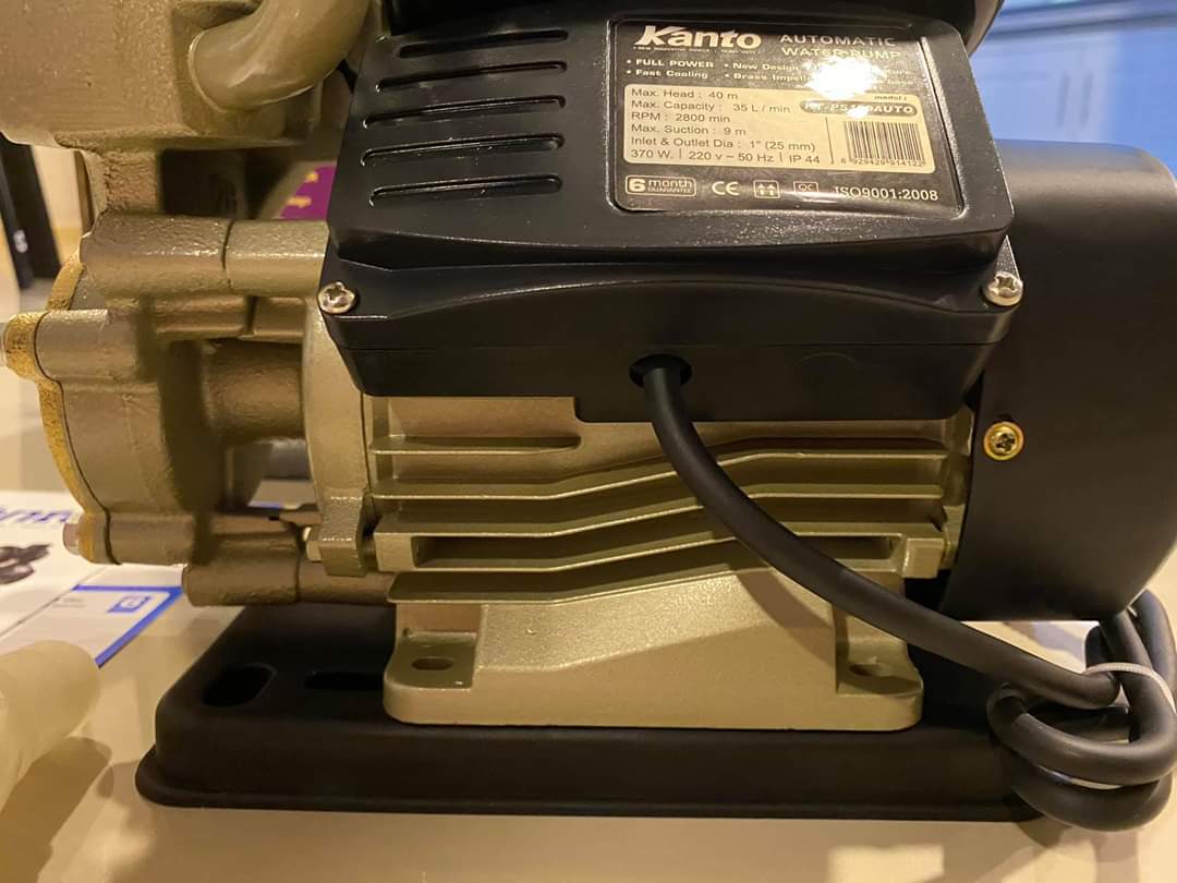 ปั๊มน้ำอัตโนมัติ KANTO รุ่น KT-PS160AUTO รุ่นใหม่ล่าสุด