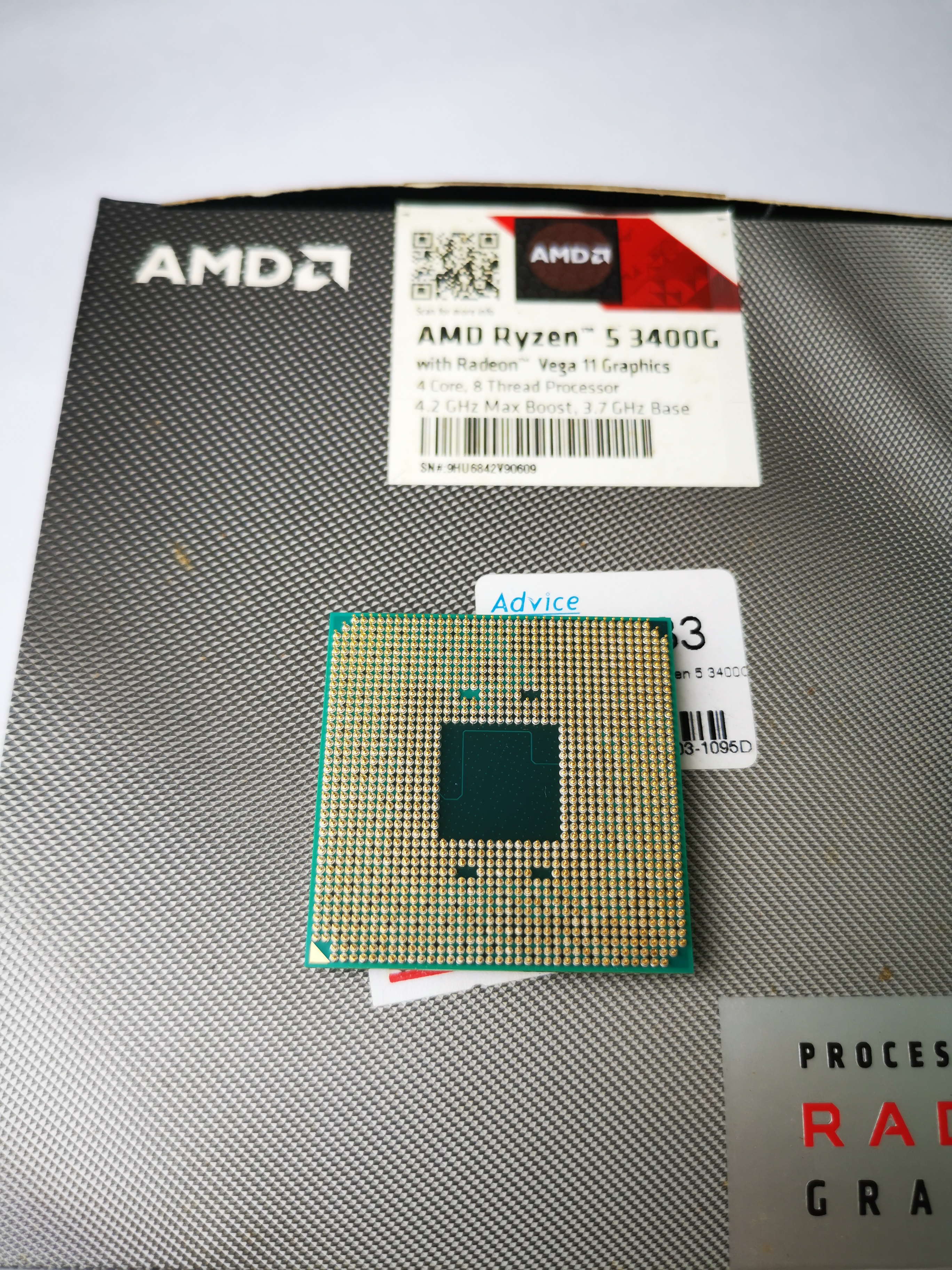 CPU AMD Ryzen 5 3400G