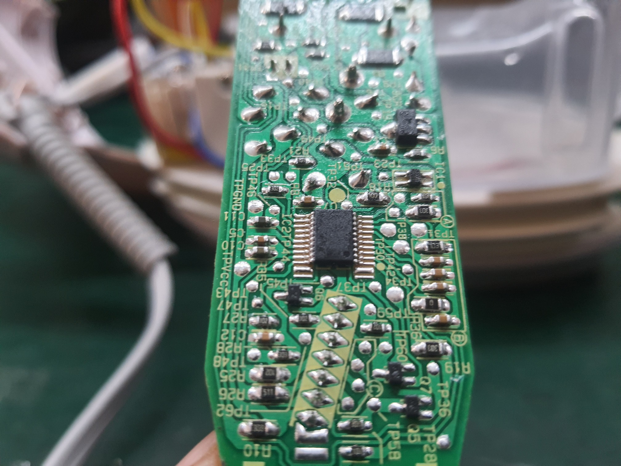 ซ่อมเตารีดไอน้ำ ยี่ห้อ PANASONIC รุ่น NI-FS60A อาการเครื่องซ๊อต