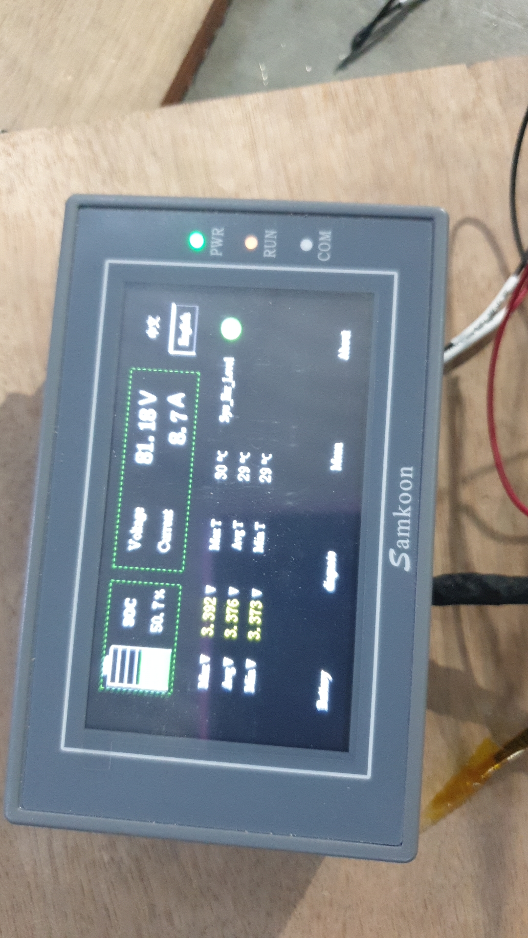 แบตเตอรี่ลิเทียม พร้อม BMS protocal CAN ,rs485 ,Modbus