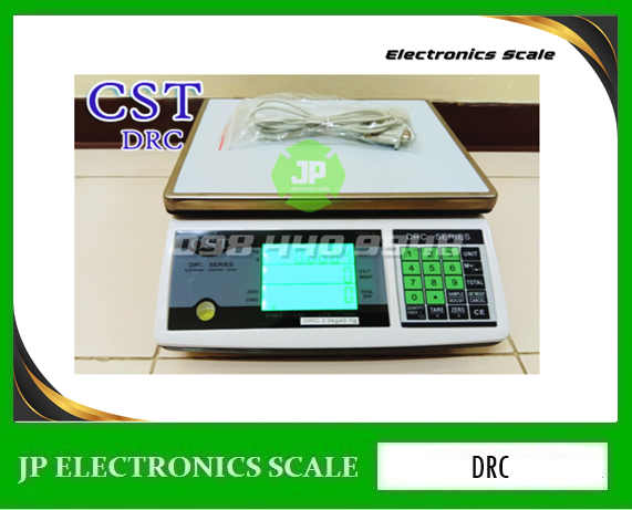 เครื่องชั่งนับชิ้นงาน30kg เครื่องชั่งนับจำนวน 30kg เครื่องชั่งดิจิตอล 30kg ตาชั่ดิจิตอล30kg เครื่องชั่งน้ำหนักดิจิตอล 30กิโลกรัม เครื่องชั่ดิจิตอล30กิโลกรัม ตาชั่ง30กิโลกรัม ความละเอียด1g ยี่ห้อ CST รุ่น DRC-30K ขนาดถาดชั่ง 218*260mm.