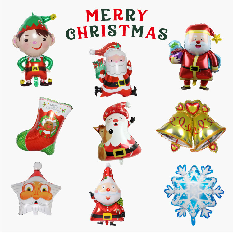 ลูกโป่งวันคริสต์มาส Merry Christmas