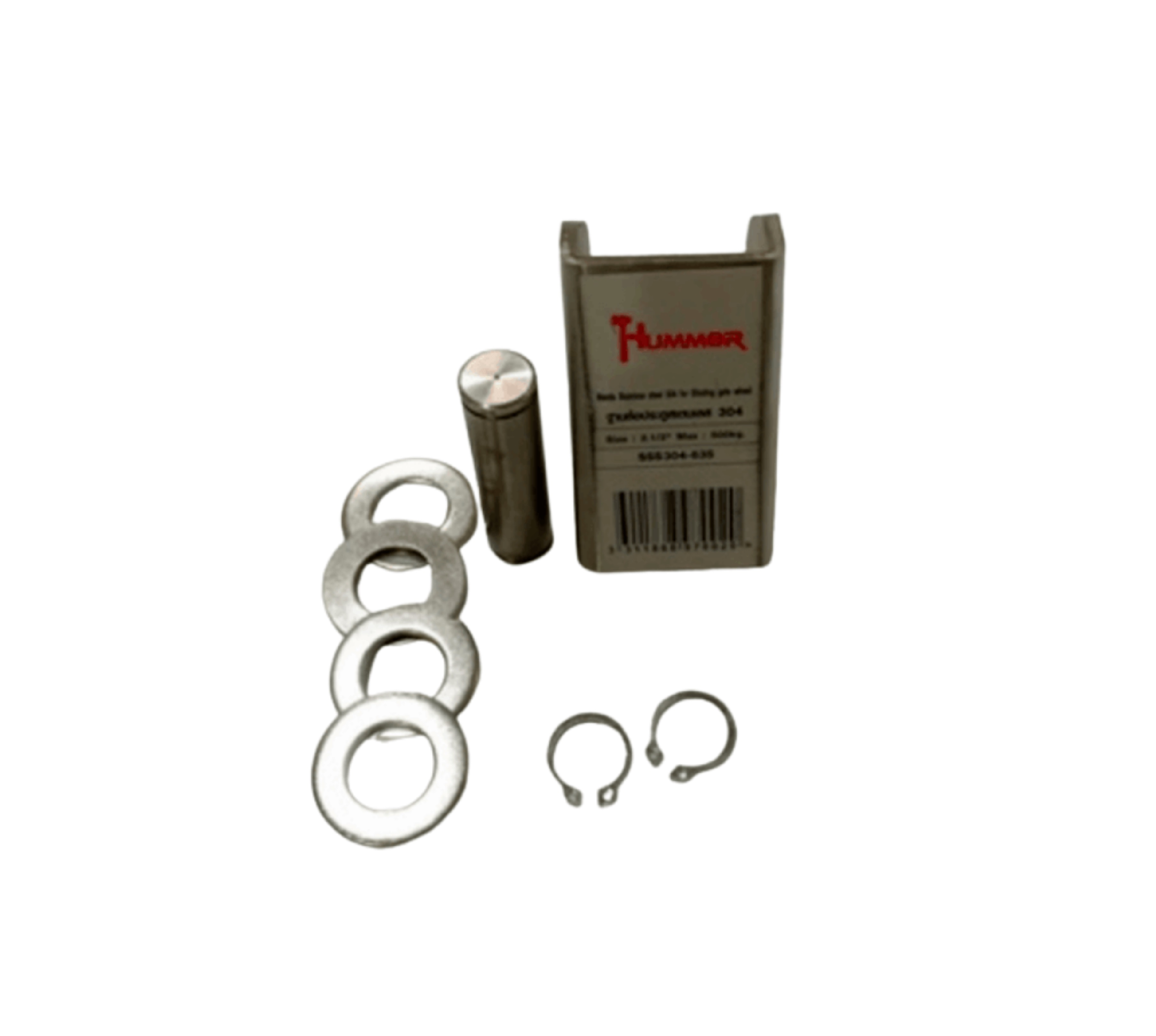 HUMMER ฐานล้อประตูสเตนเลส 304 SSS304-635 2.1/2"