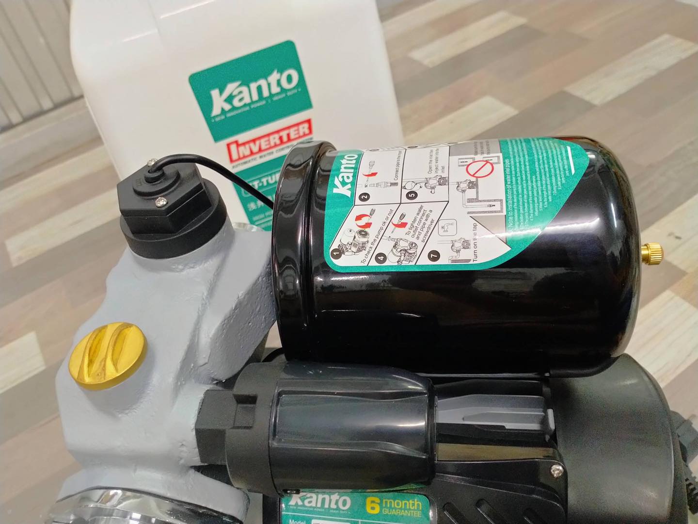 ปั๊มน้ำอัตโนมัติ ยี่ห้อ KANTO รุ่น KT-TURBO-450