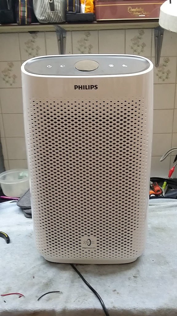 ซ่อมเครื่องฟอกอากาศ ยี่ห้อ PHILIPS รุ่น AC1215 อาการพัดลมหมุนเบา