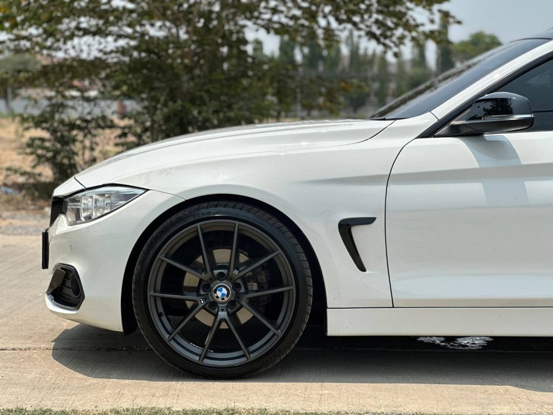 BMW 420d Sport Coupe ปี 2014 สีขาว