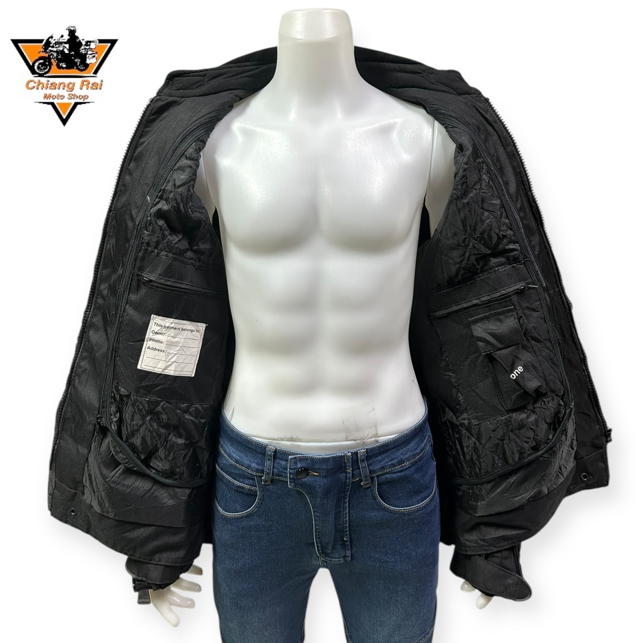 เสื้อขี่มอเตอร์ไซด์( มือสอง) RCTA 752 อก 50" ยาว 29 (XL) **Buffalo**