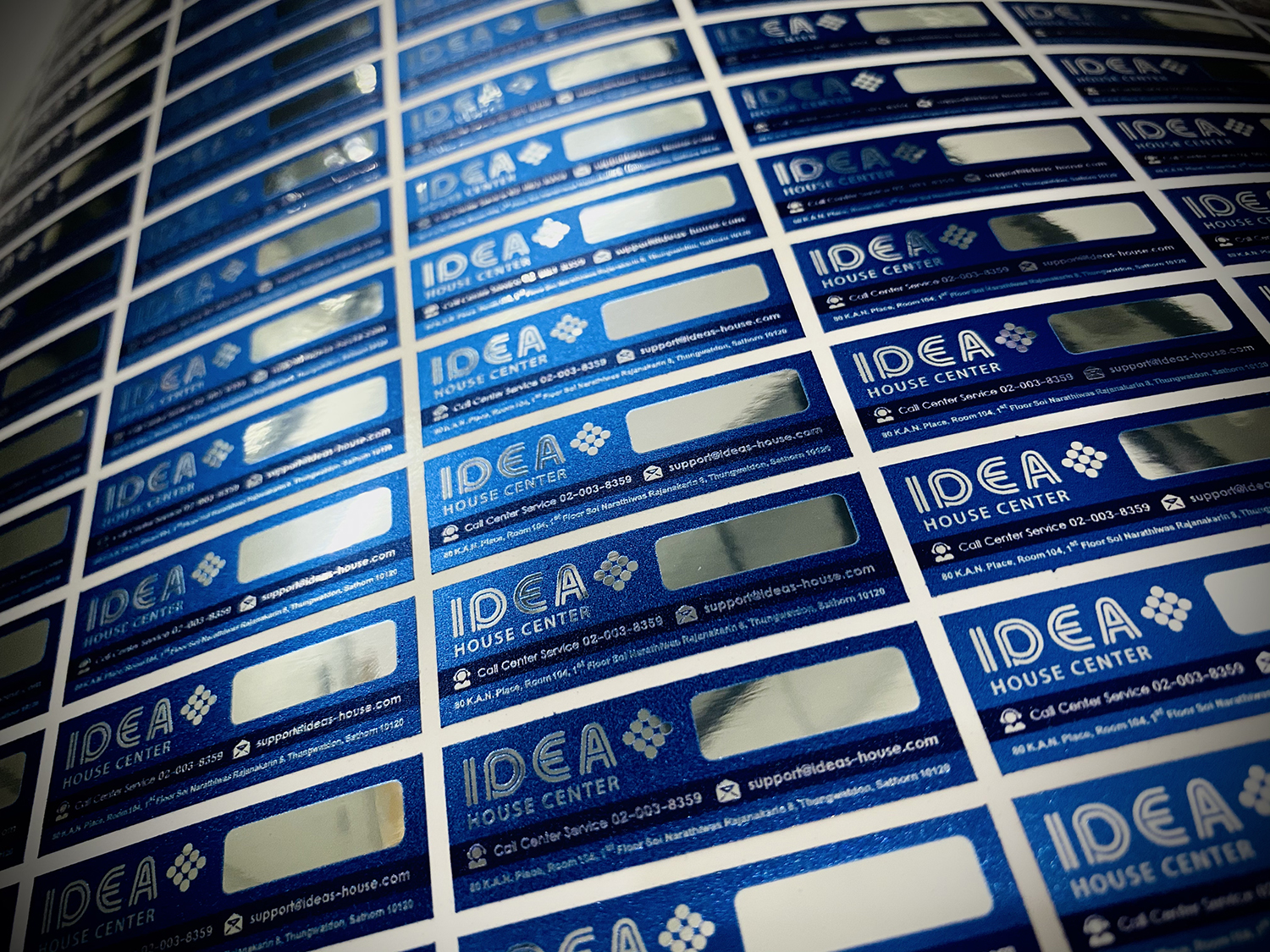 สติ๊กเกอร์ฟรอยด์เงิน