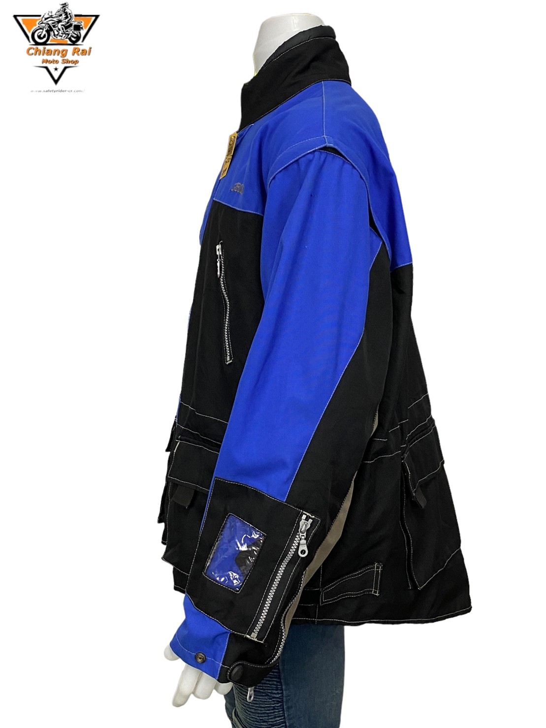 เสื้อขี่มอเตอร์ไซด์( มือสอง) RCTA 349 อก 54 " ยาว 27 "(XXL) ยี่ห้อ**RINO** (ไม่มีการ์ด)