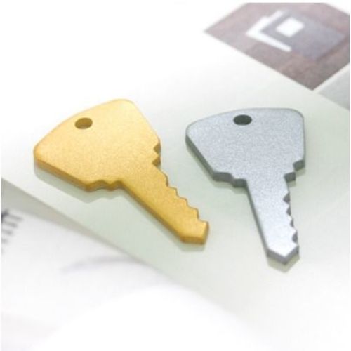 The Key Sticky Note กระดาษโน้ต แบบมีกาว น่ารัก จากญี่ปุ่น กุญแจ และแม่กุญแจ Key-it Lock-it Size : 6 cm สีเทา
