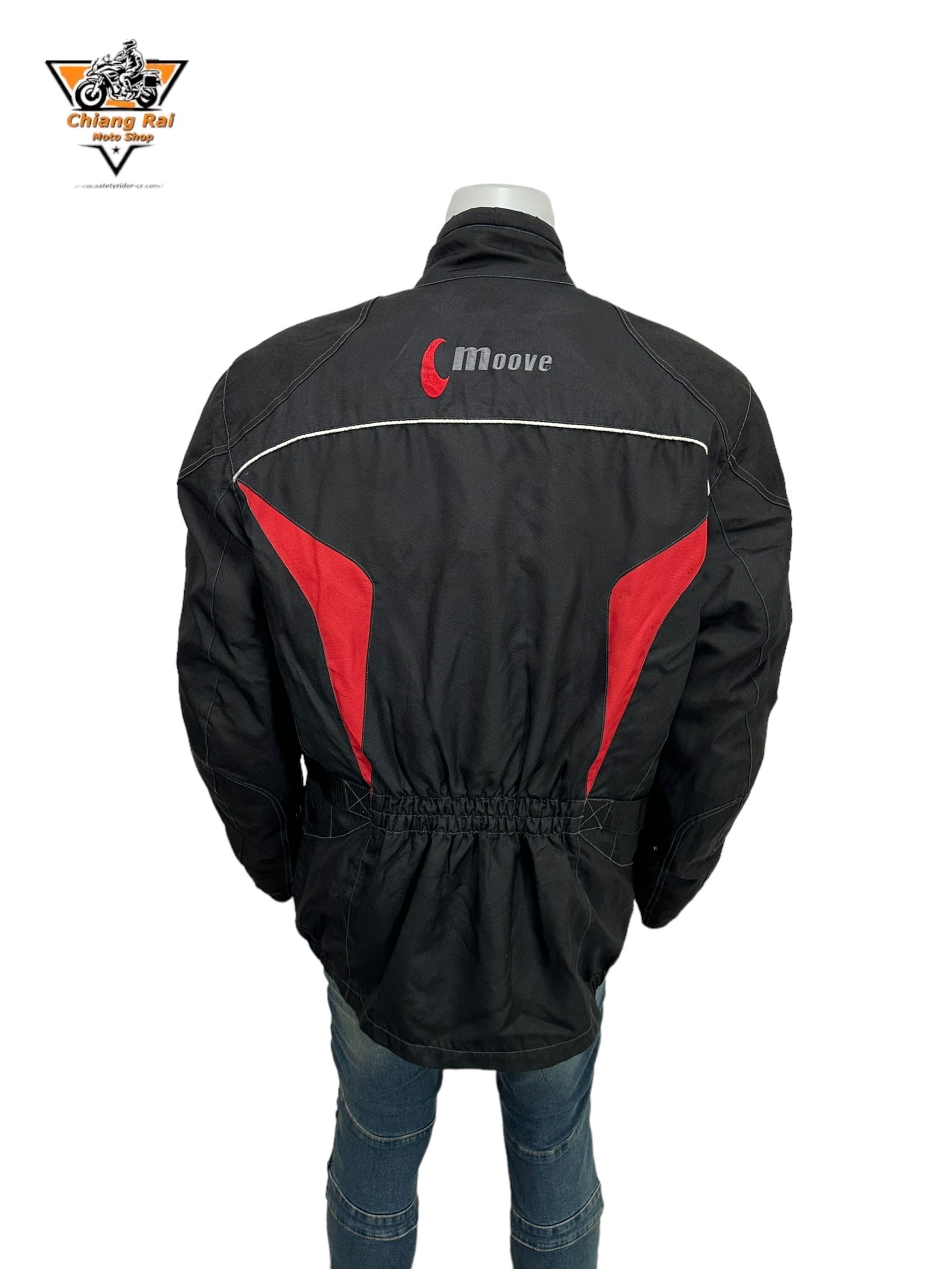 เสื้อขี่มอเตอร์ไซด์( มือสอง) RCTA 557: อก 50" ยาว 27" (XL) *moove**