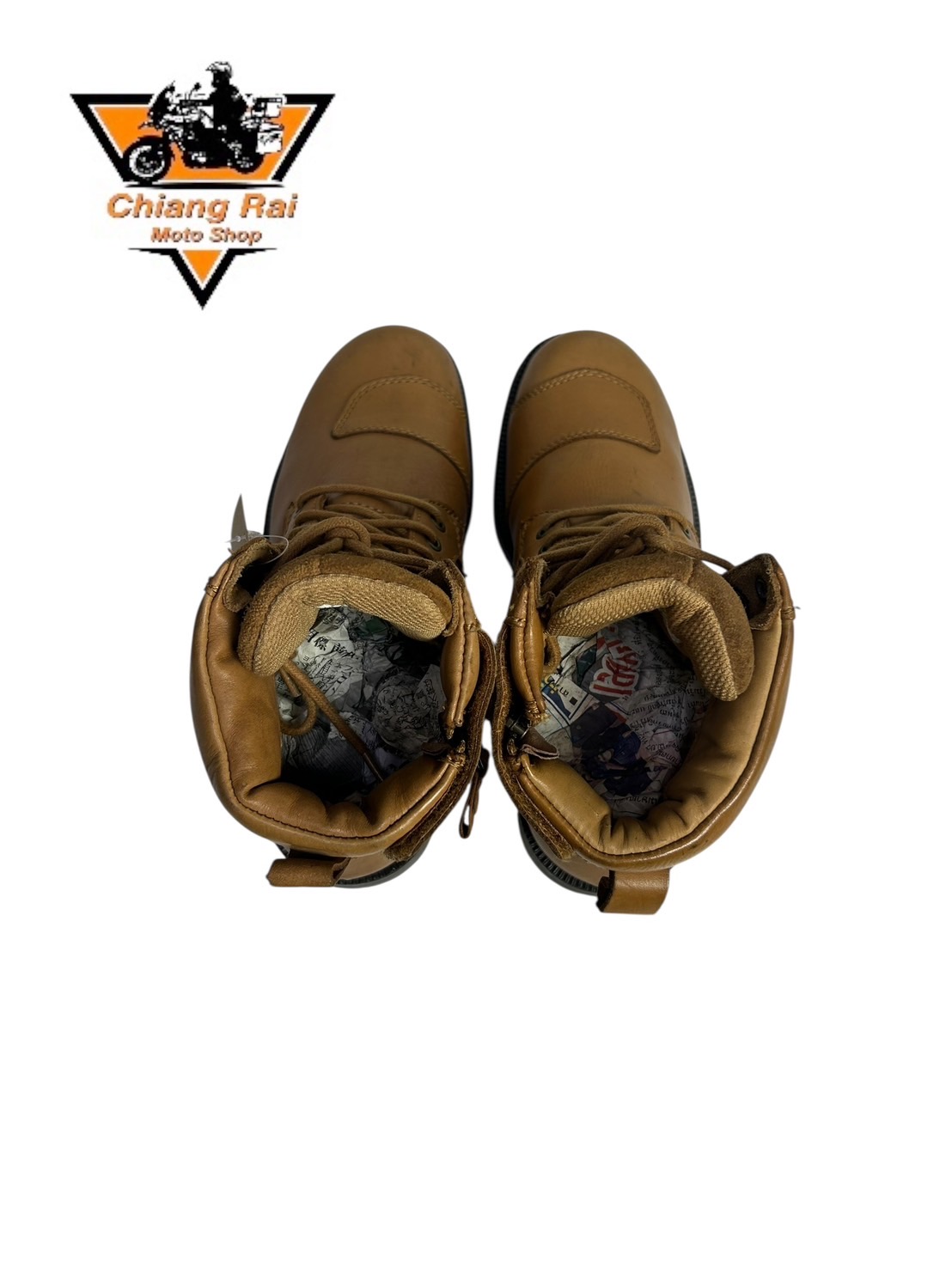 รองเท้าขี่มอเตอร์ไซด์( มือสอง) RCBT-058 Size ขนาดจากป้าย 41:EUR / 7:UK / 26:Cm.(Exustar)