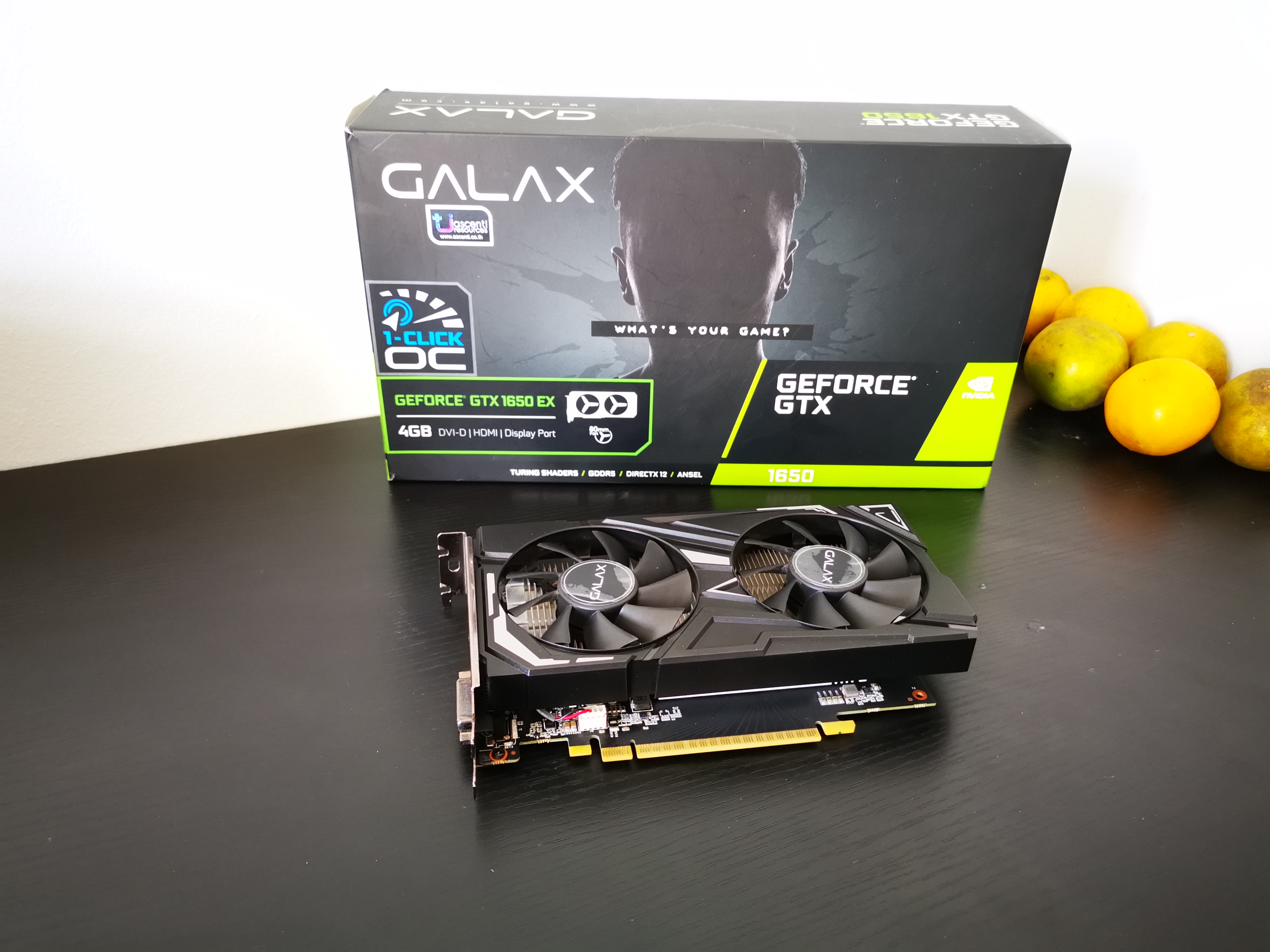 GALAX GTX 1650 EX (1-CLICK OC) 4GB GDDR5