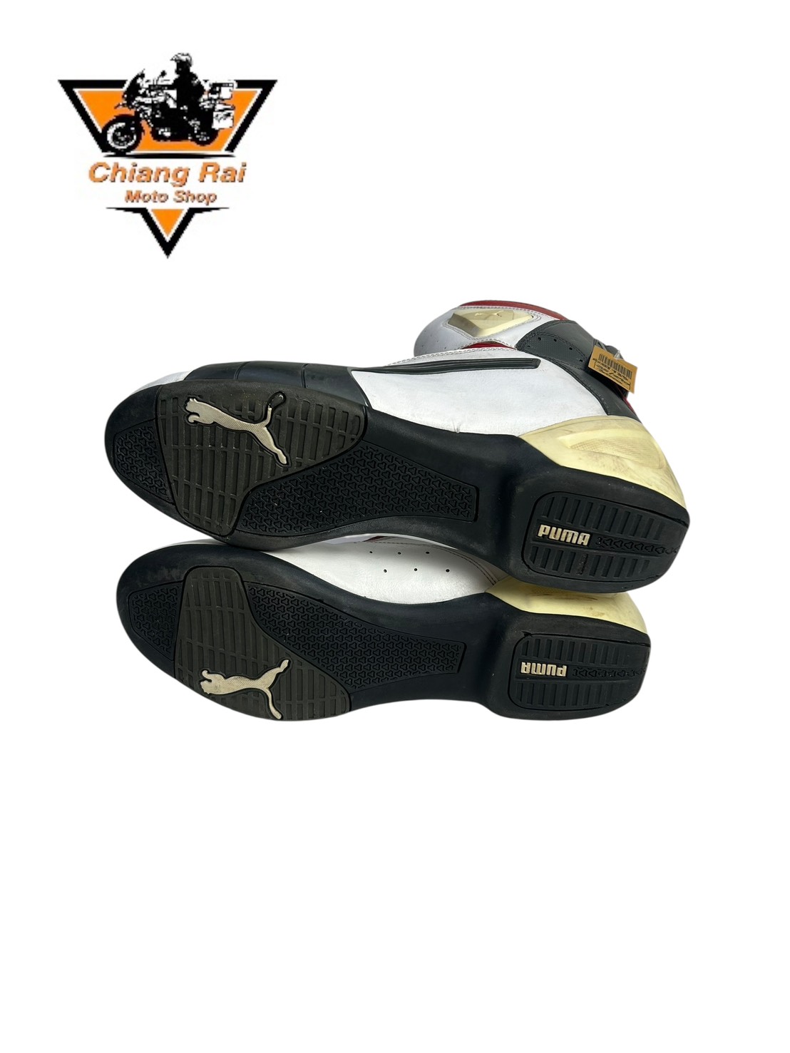 รองเท้าขี่มอเตอร์ไซด์( มือสอง) RCBT-135 Size ขนาดจากป้าย 45:EUR / 10.5:UK / 28.5:Cm.(PUMA)