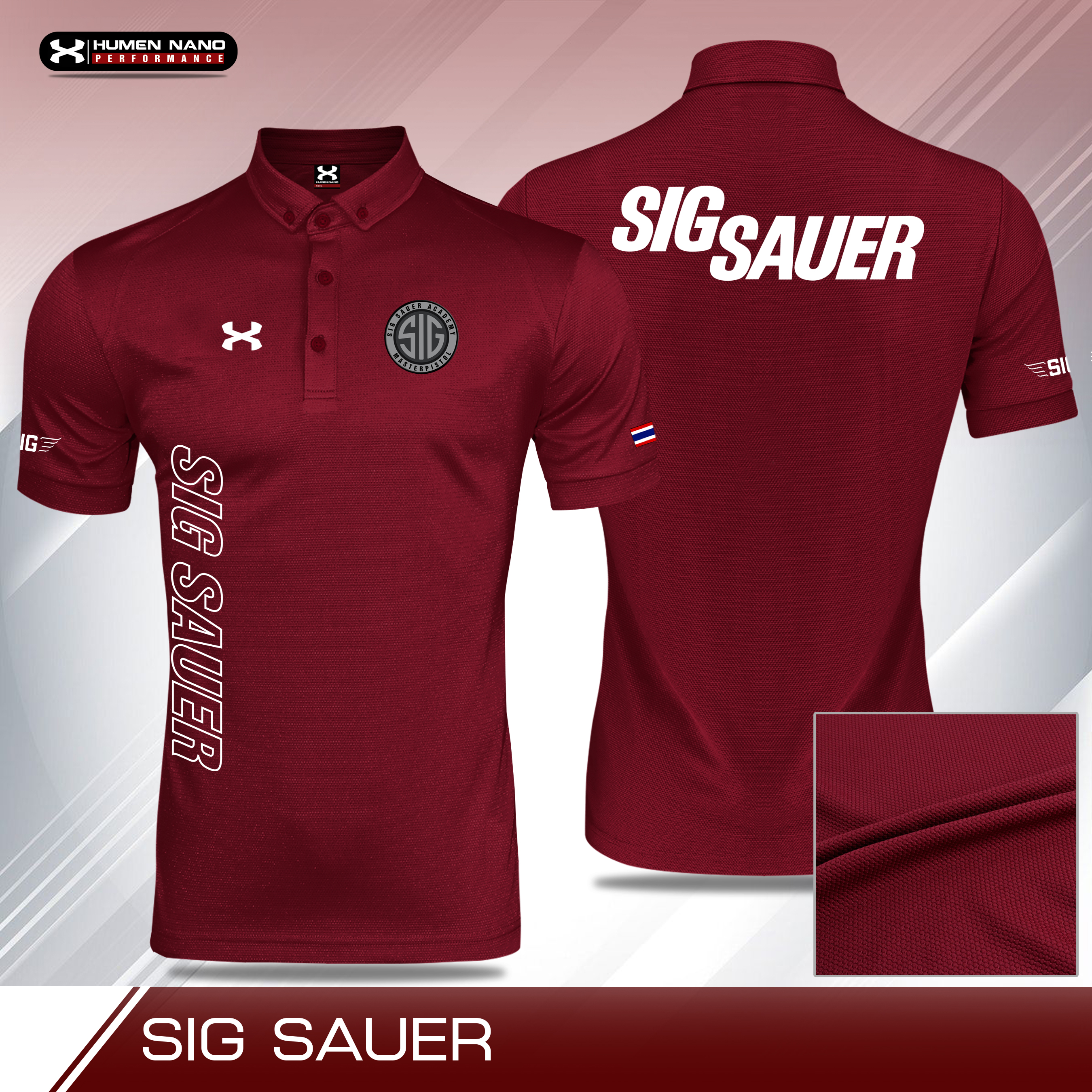TC8 เสื้อโปโลSIG SAUER