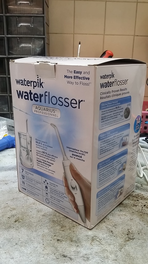 ซ่อมเครื่องทำความสะอาดฟัน ยี่ห้อ WATERPIK รุ่น WP-660C อาการเปิดไม่ติด