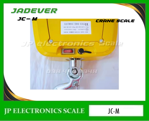 เครื่องชั่งแขวน30kg เครื่องชั่งแขวนดิจิตอล30กิโลกรัม เครื่องชั่งดิจิตอลแบบแขวน30kg เครื่องชั่งแขวน30กิโล เครื่องชั่งแขวนพร้อมรีโมทคอนโทรล30kg ตาชั่งแขวน30kg ละเอียด0.01kg เครื่องชั่งแขวน ยี่ห้อ JADEVER รุ่น JC-M-30K (ผ่านตรวจรับรอง กรมชั่ง ตวง วัด)