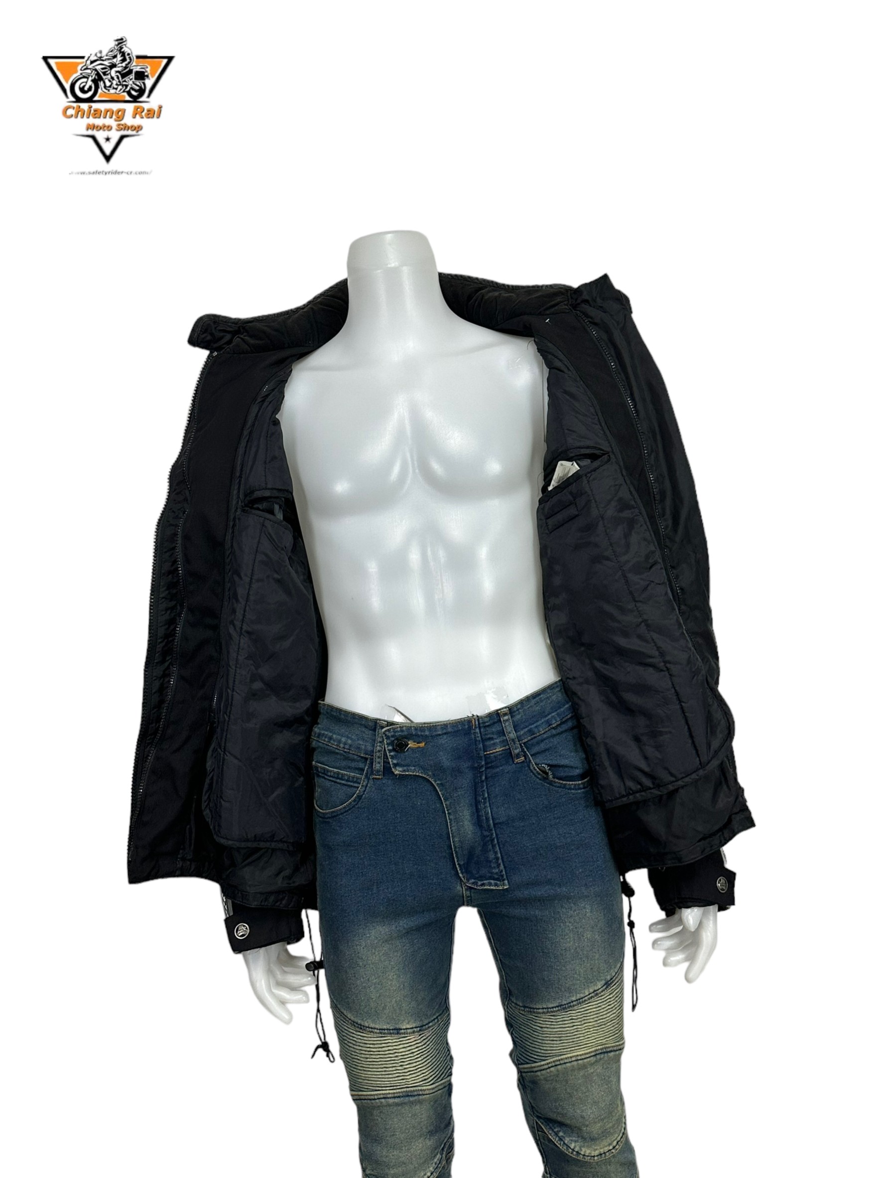 เสื้อขี่มอเตอร์ไซด์( มือสอง) RCTA 524: อก 52" ยาว 28" (XL) **PROSPORTS**