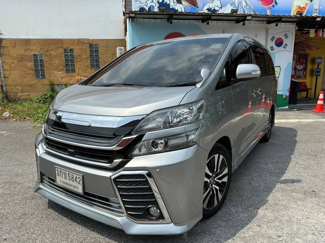 Toyota Vellfrie 2.4 Zg Edition ปี 2014 แท้