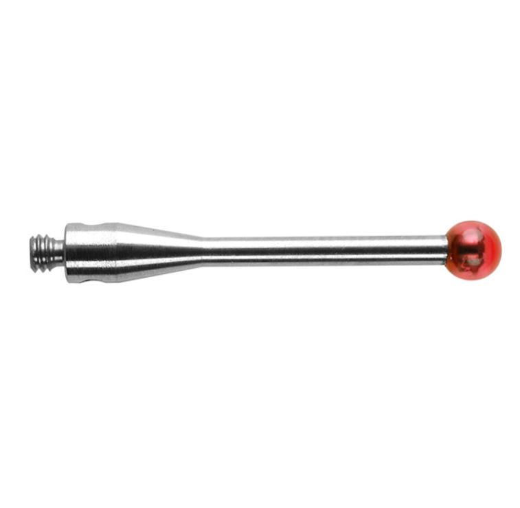 หัววัด CMM M2, Ruby ball 3 mm, EWL 17 mm, L 20 mm เสป็คเดียวกับ Renishaw code. A-5000-4160