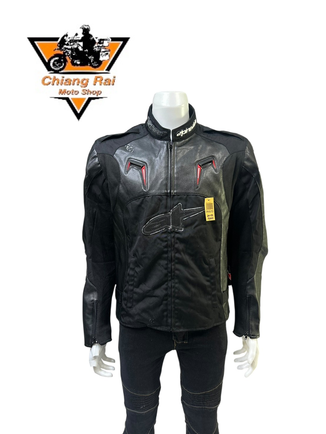 เสื้อขี่มอเตอร์ไซด์( มือสอง) CRSB 073 : อก 44" ยาว 25" (M) **Alpinestars**
