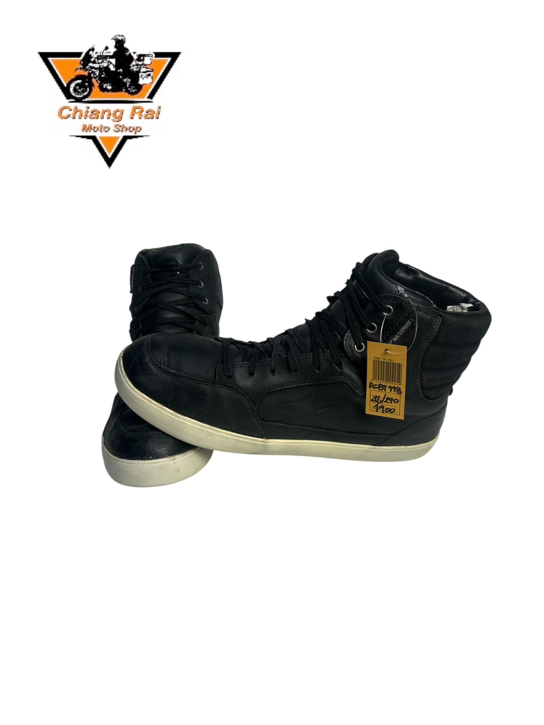 รองเท้าขี่มอเตอร์ไซด์( มือสอง) RCBT-118 Size ขนาดจากป้าย 46:EUR / 11:UK / 29:Cm.(Alpinestars)