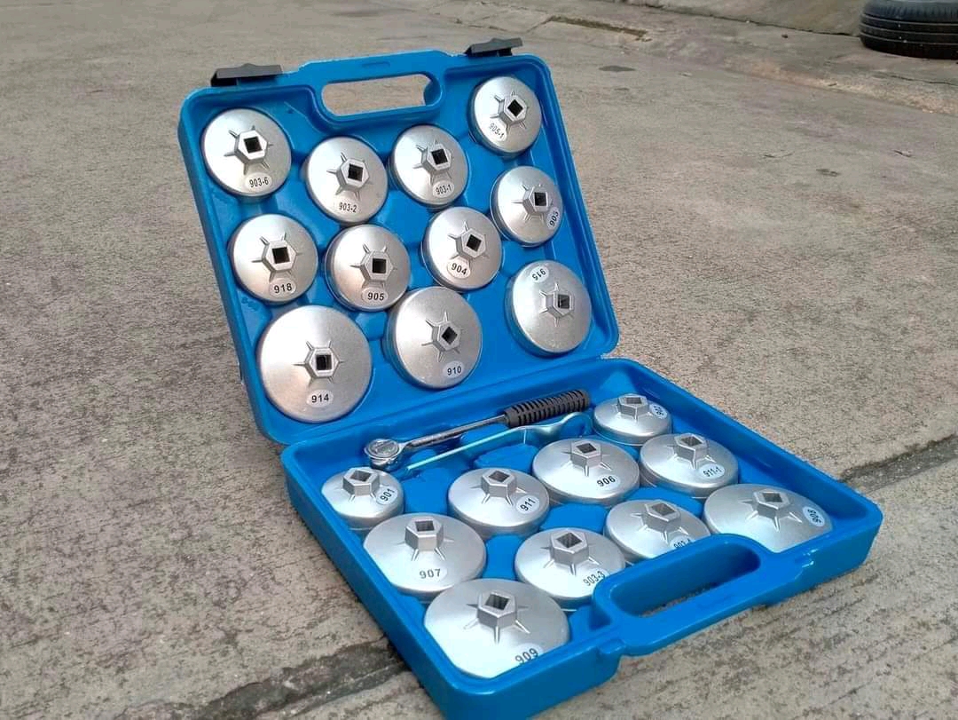 ชุดถอดกรองน้ำมันเครื่องทรงถ้วย ยี่ห้อ VERGIN