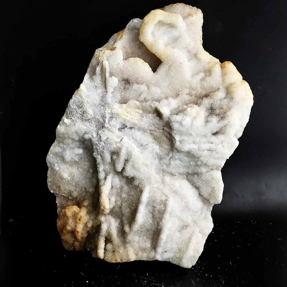 ดรูซี่ ควอตซ์ Druzy quartz ธรรมชาติ (6.4 กิโลกรัม, 27 x 22 x 7 ซม.)