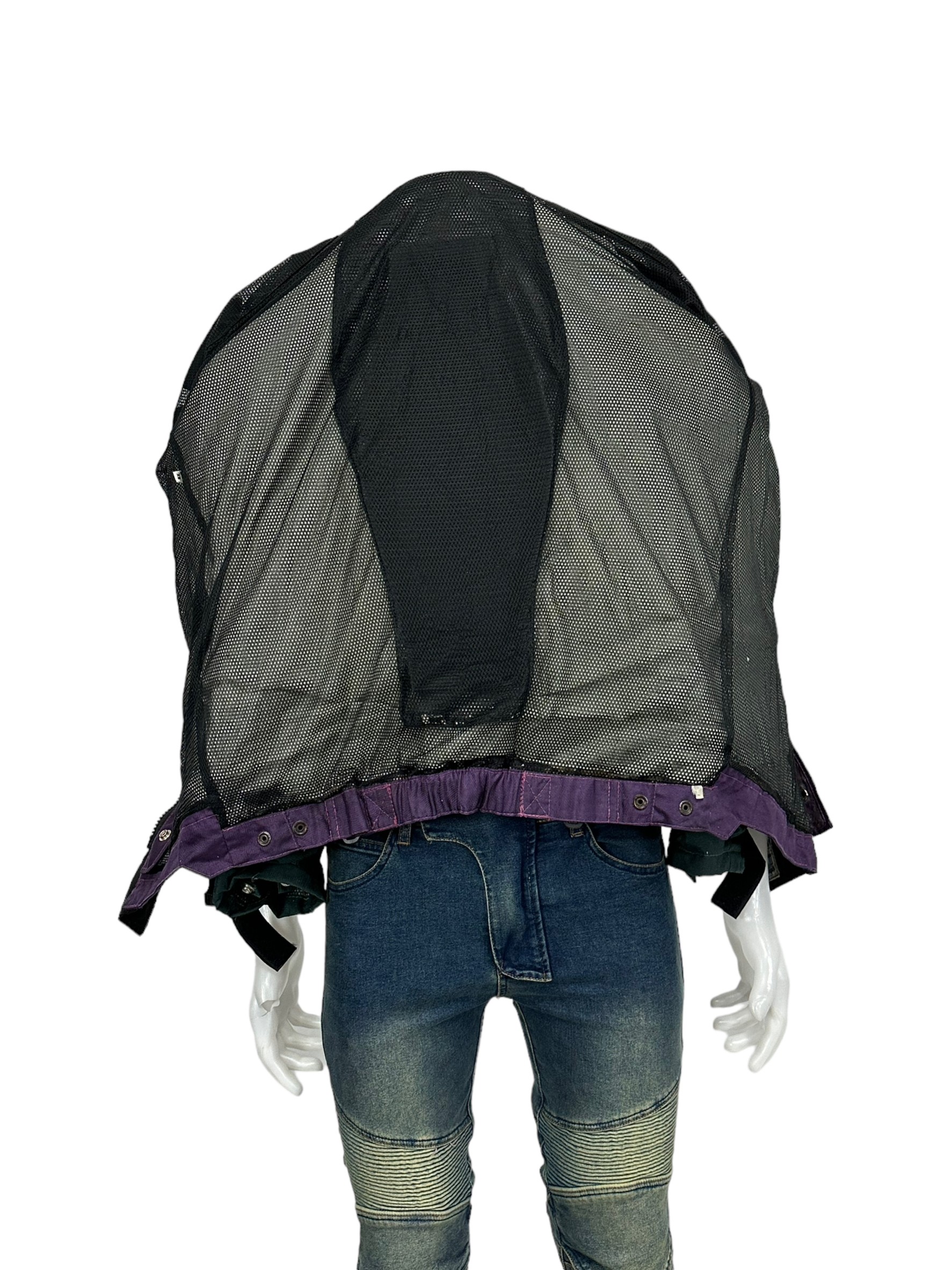 เสื้อขี่มอเตอร์ไซด์( มือสอง) F 006: อก 50" ยาว 27" (XL) **TECHNO**