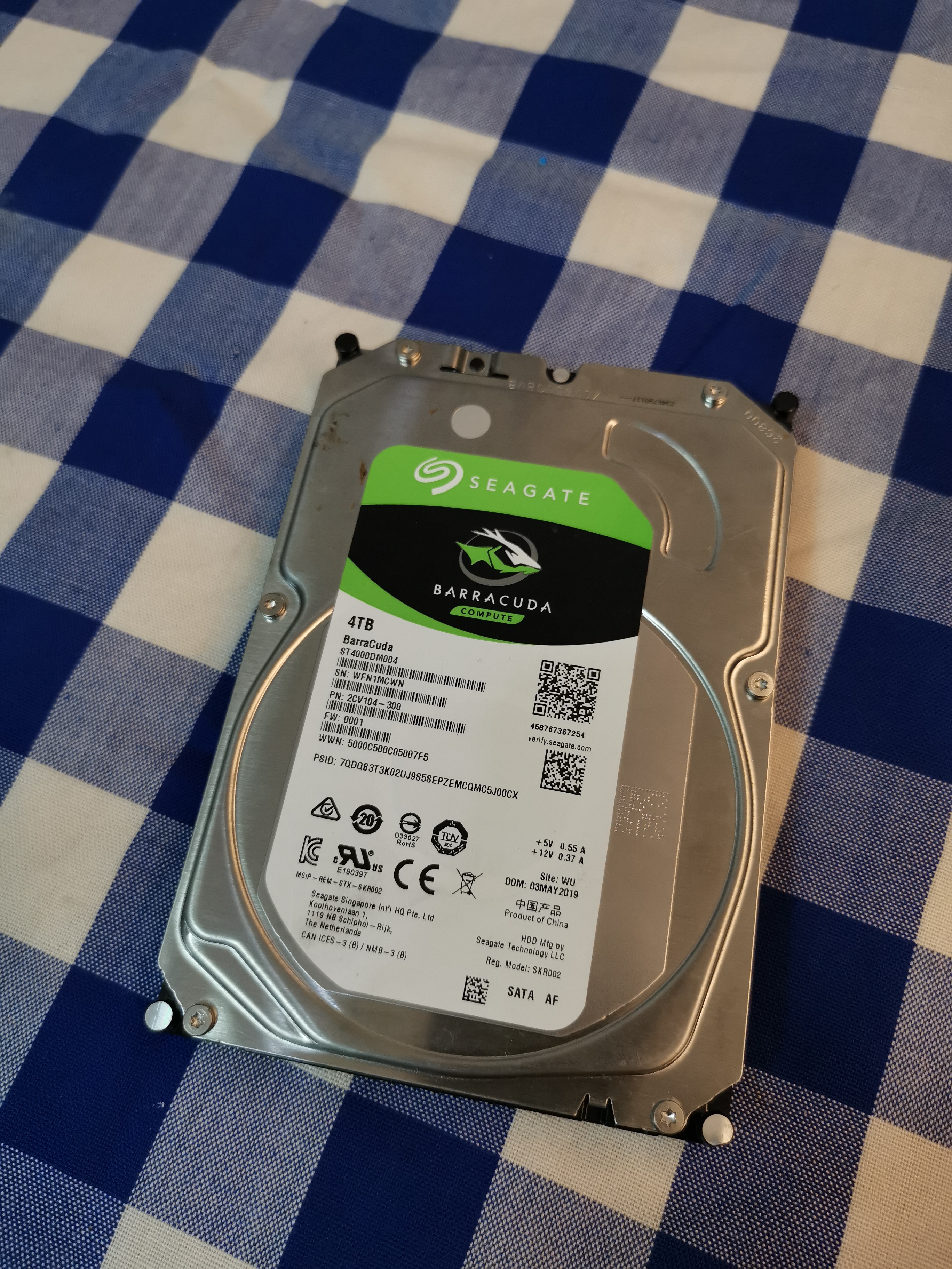 HDD Seagate Barracuda 4TB