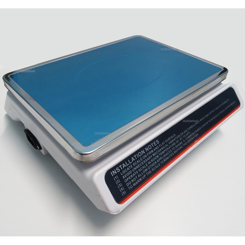 Electronic Scale เครื่องชั่งดิจิตอลแบบตั้งโต๊ะ รุ่น JZA 30kg/1g มีแบตเตอรี่ในตัว