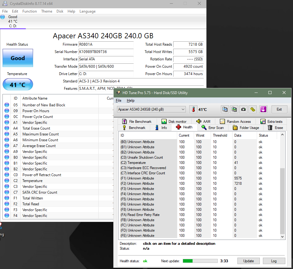 แพ็คคู่ Apacer SSD 240GB และ Lexar 256GB