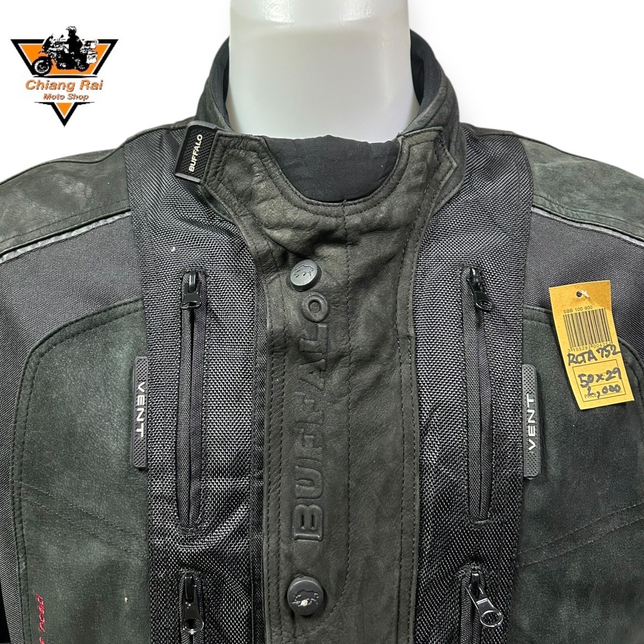 เสื้อขี่มอเตอร์ไซด์( มือสอง) RCTA 752 อก 50" ยาว 29 (XL) **Buffalo**