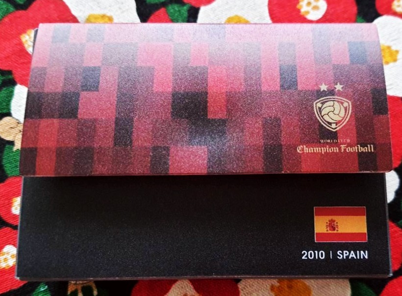 กล่อง ใส่ การ์ด นามบัตร ใส่ของ พกพา WCCF จากญี่ปุ่น World Club Champion Football ฟุตบอล Size : 10 x 7.5 cm