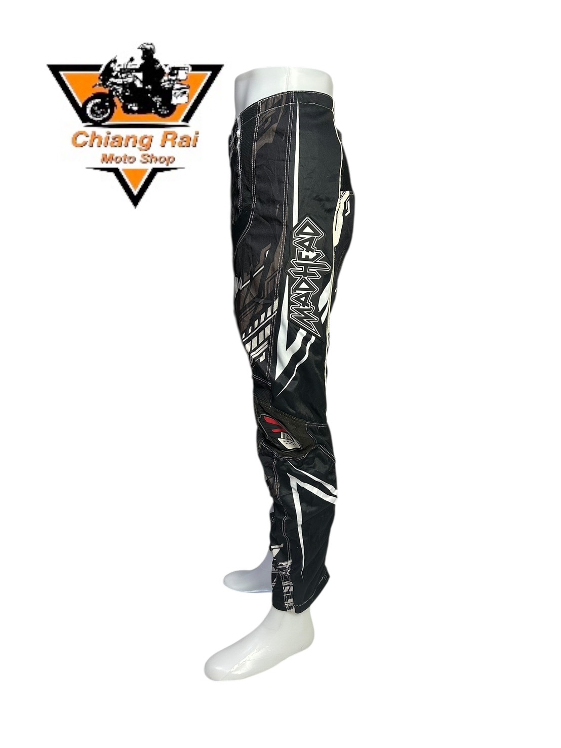 กางเกงขี่มอเตอร์ไซด์ ( มือสอง ) E&A 663: เอว 36" ยาว 31" **MADHEAD**