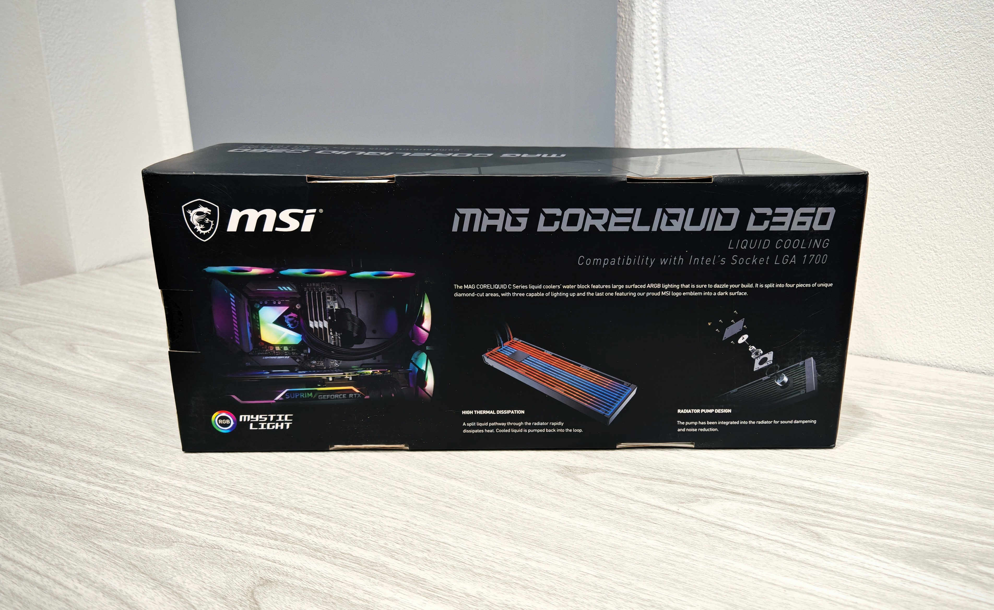 CPU Liquid Cooling MSI MAG Coreliquid C360 ARGB