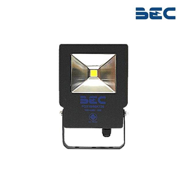สปอร์ตไลท์ LED 10w รุ่น FOX ยี่ห้อ BEC (แสงส้ม)