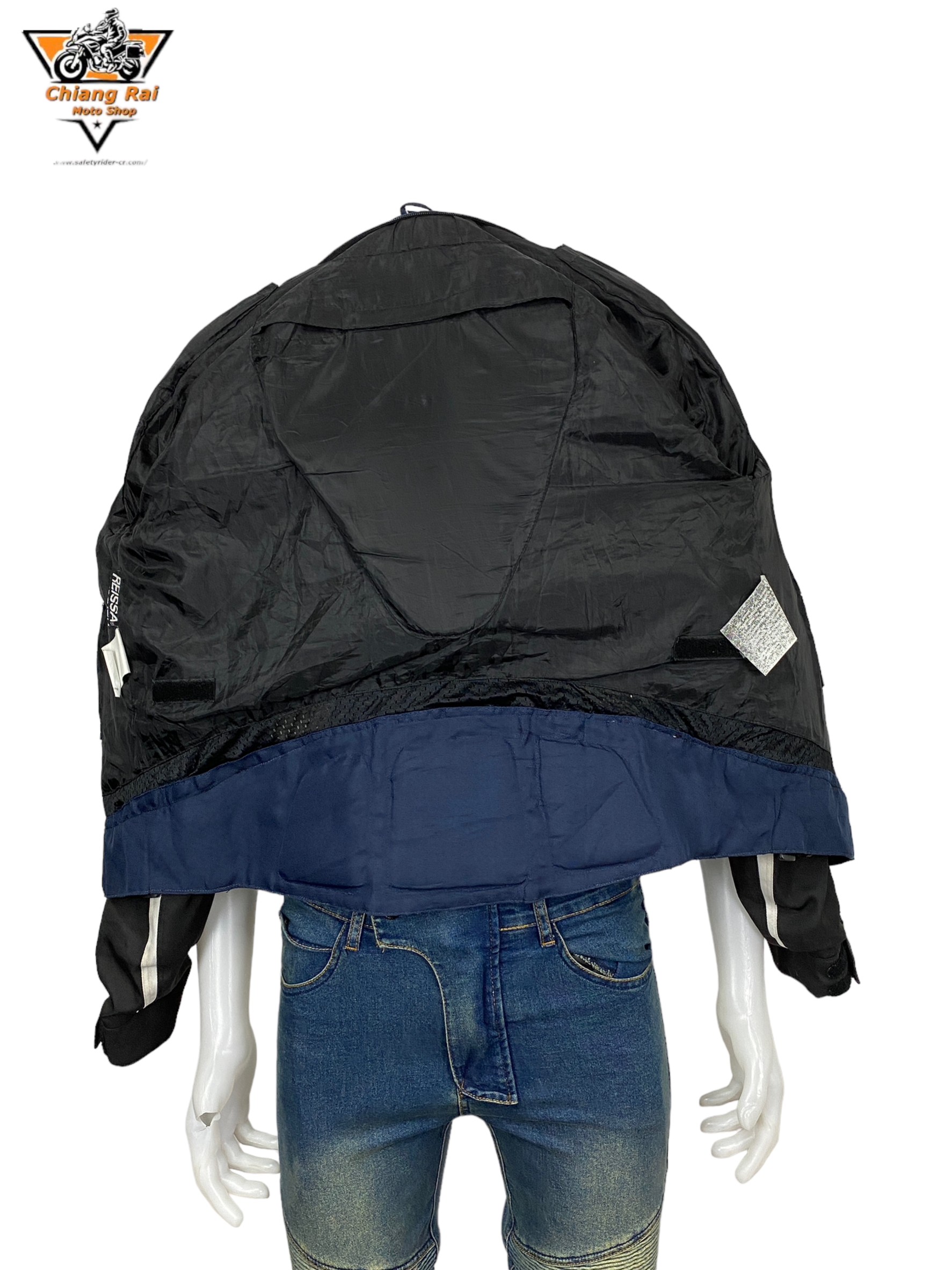 เสื้อขี่มอเตอร์ไซด์( มือสอง) RCSA 733: อก 50" ยาว 25" (XL)**ASKARA**