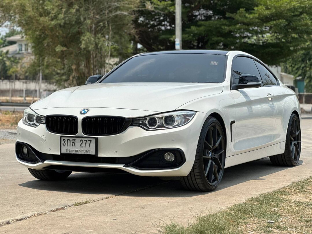 BMW 420d Sport Coupe ปี 2014 สีขาว