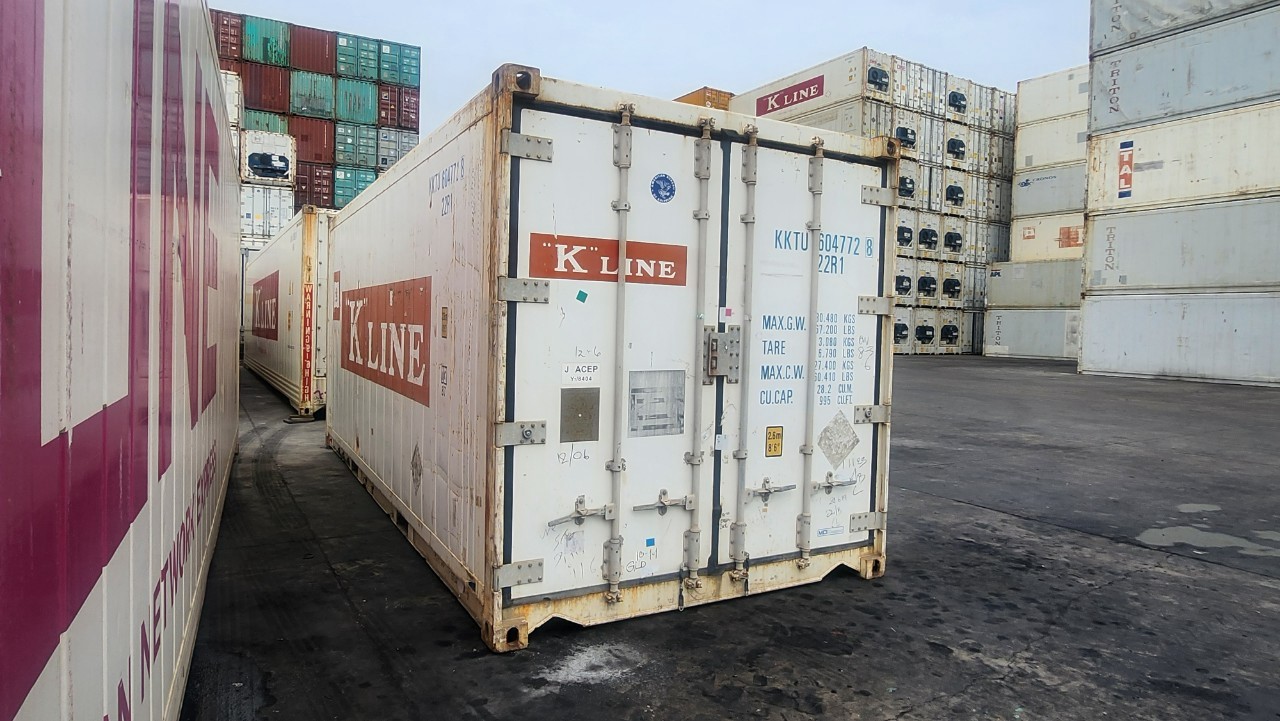 ตู้คอนเทนเนอร์ ตู้คอนเทนเนอร์ห่้องเย็น ตู้เย็น ตู้คอนเทนเนอร์เปล่า refer container