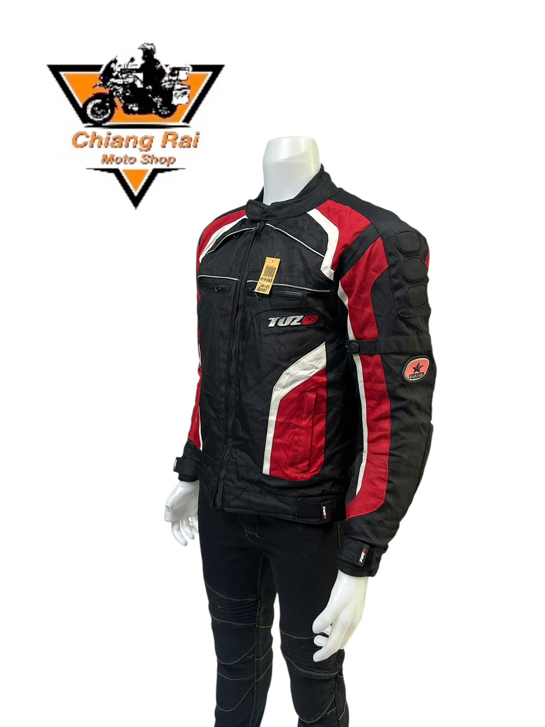 เสื้อขี่มอเตอร์ไซด์( มือสอง) CRSB 063 : อก 46" ยาว 25" (L) **TUZO**