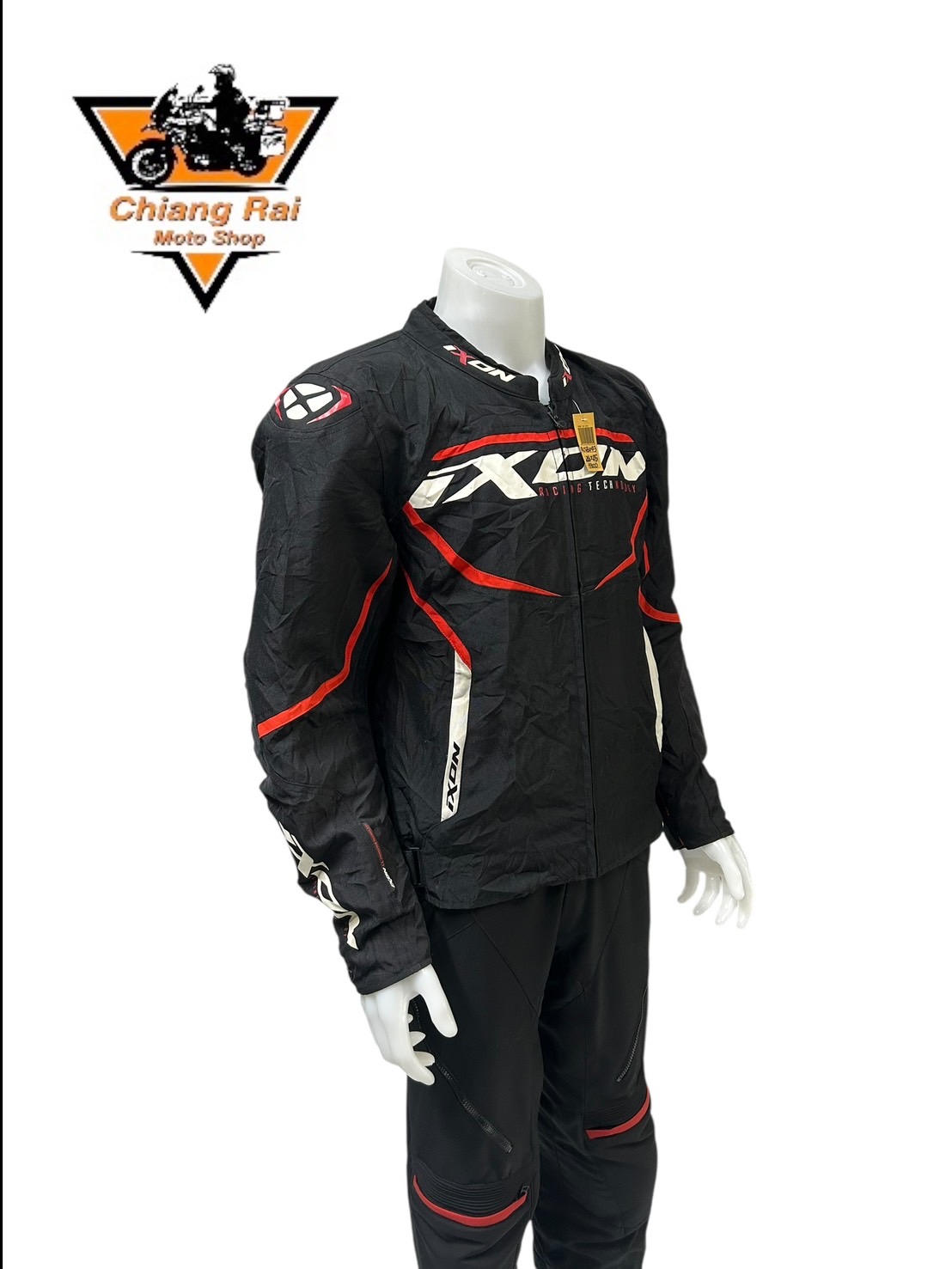 เสื้อขี่มอเตอร์ไซด์( มือสอง) CRSB 043 : อก 46" ยาว 25" (L) **Ixon**