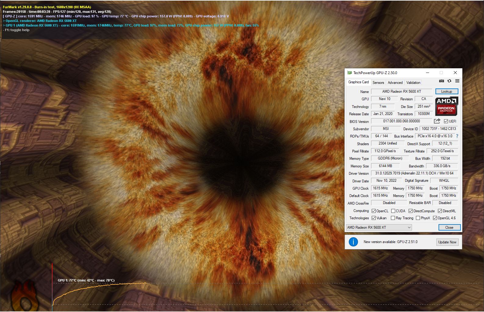 MSI RX 5600 XT MECH OC 6GB GDDR6