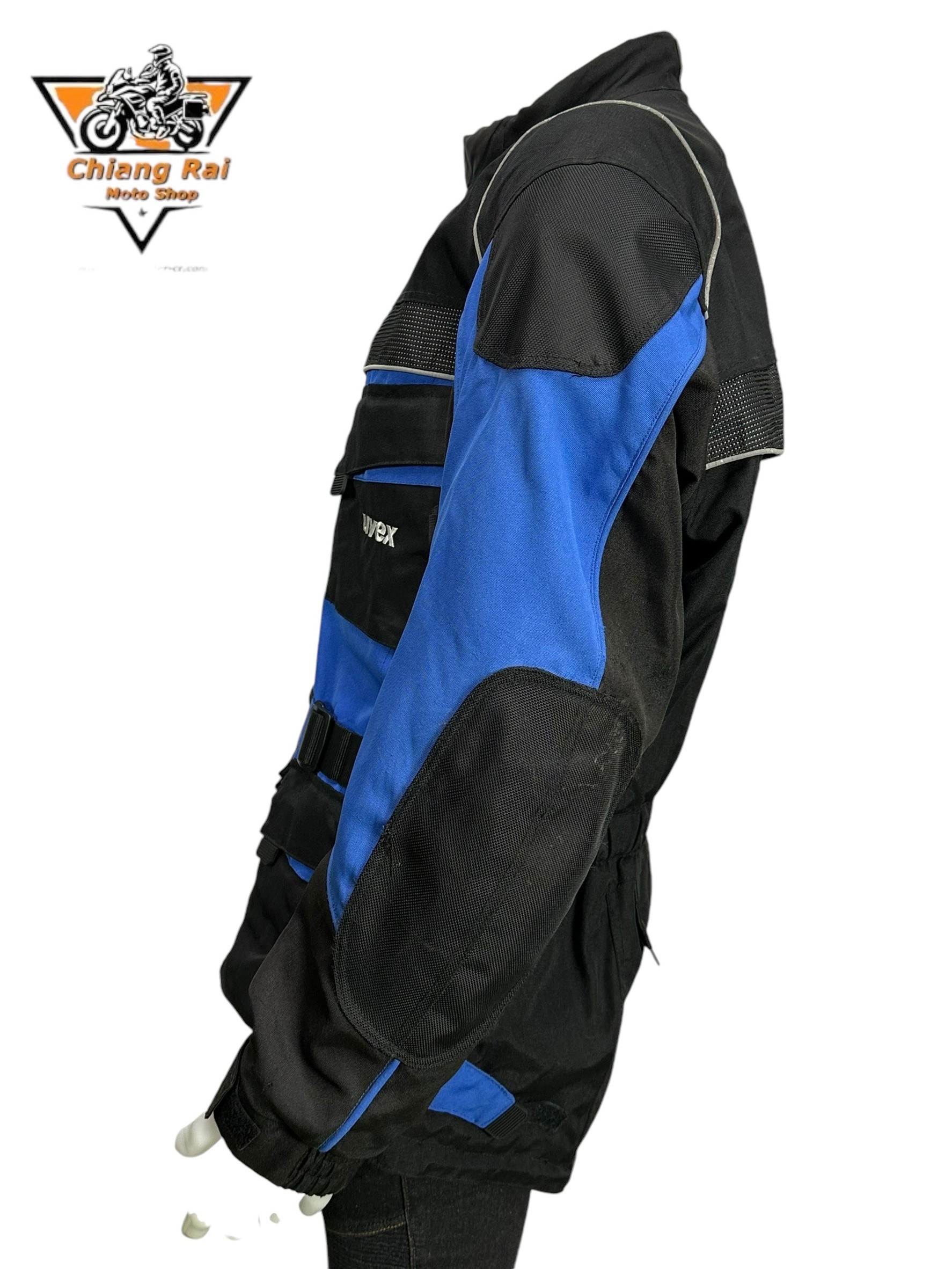 เสื้อขี่มอเตอร์ไซด์( มือสอง) RCTA 677 อก 50-52" ยาว 29"(XL) **uvex**