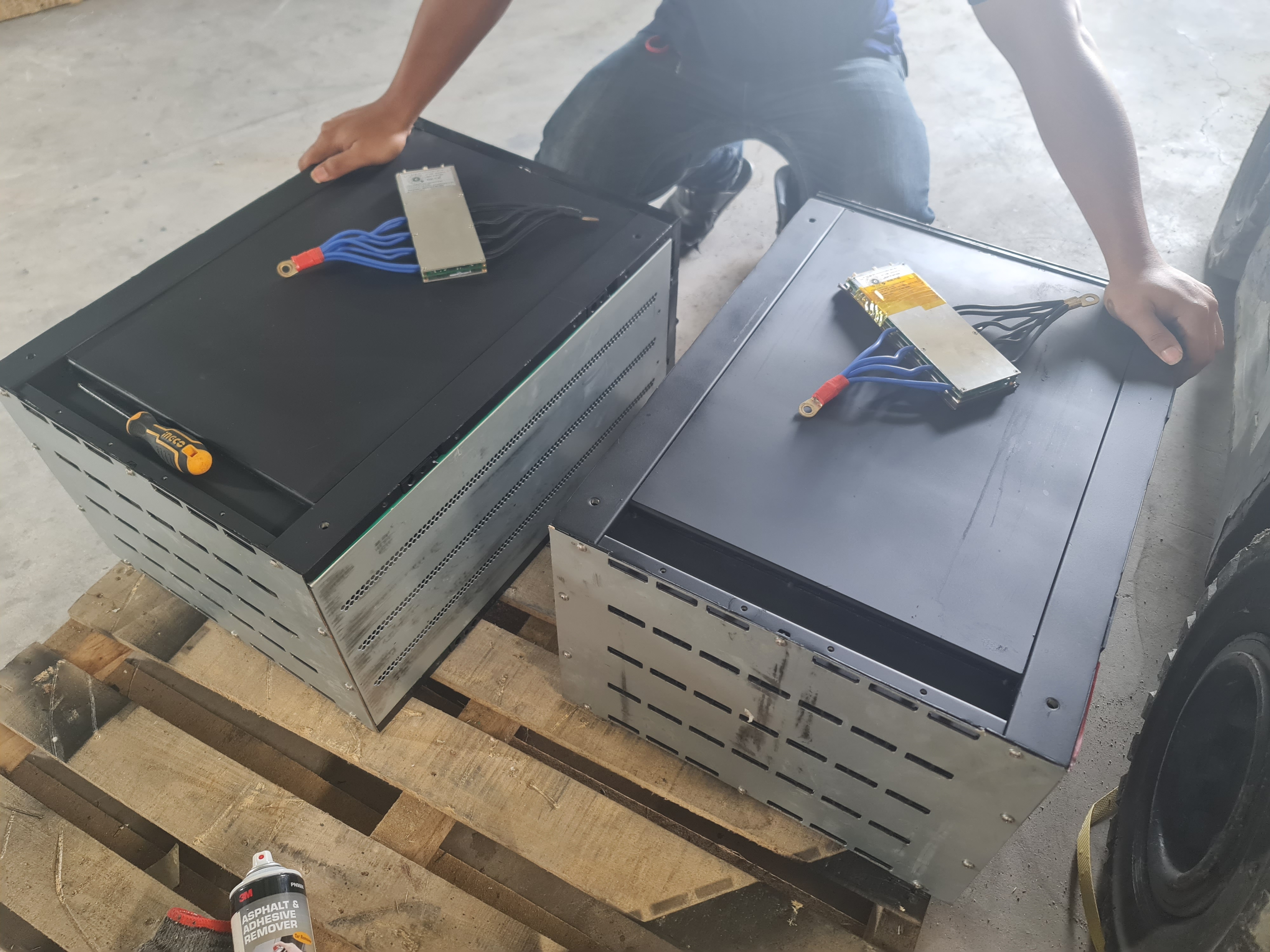แบตเตอรี่ลิเทียม BYD 48v 320Ah พร้อม BMS