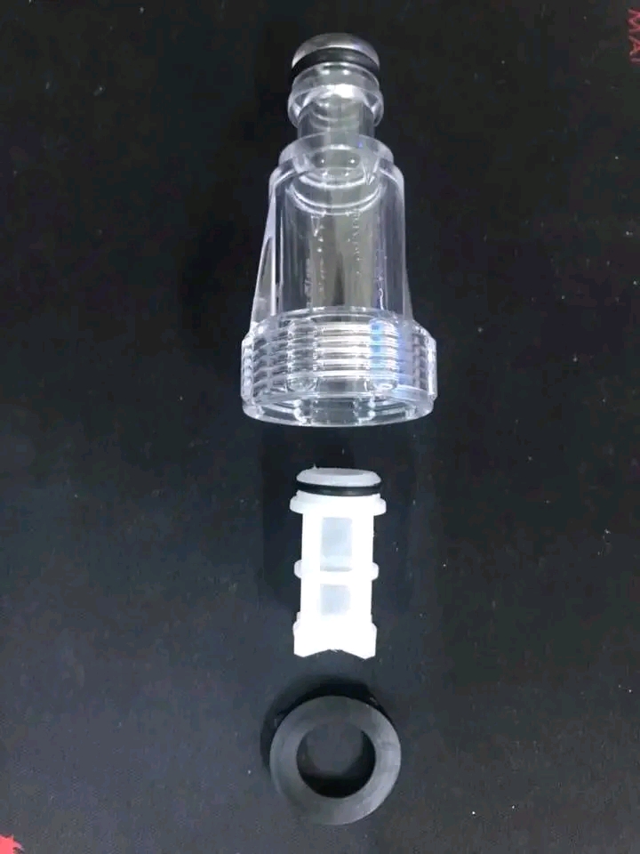 ตัวกรองน้ำเข้า สิ่งสกปรก ตัวรองสีใส ต่อกับเครื่องฉีดน้ำ ทางน้ำเข้าได้ทุกรุ่น