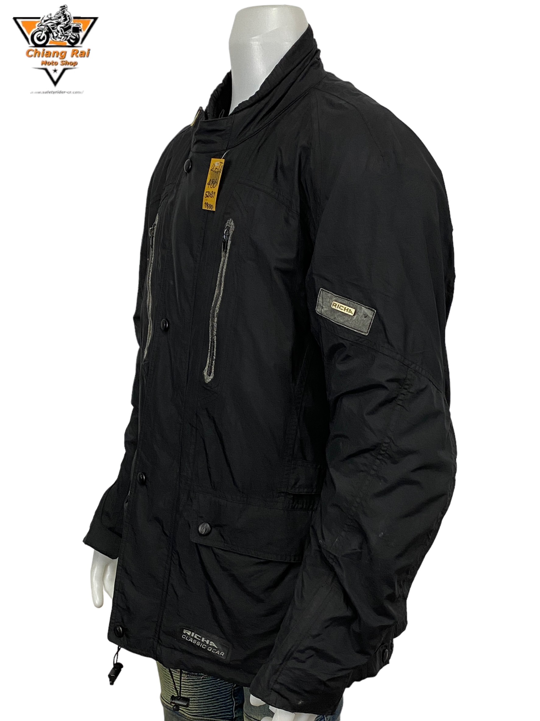 เสื้อขี่มอเตอร์ไซด์( มือสอง) RCTA 486: อก 52" ยาว 31" (XL)**RIC-HA**